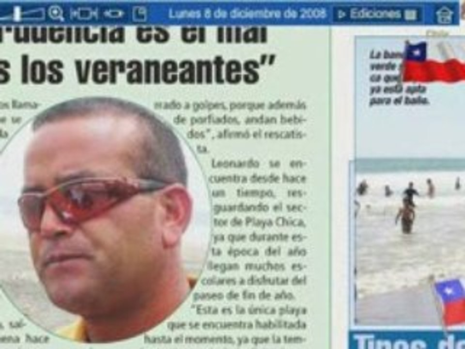 CARTAGENA DE CHILE: COMIENZA TEMPORADA VERANO 2009