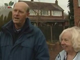 Somerset couple show off their 'Christmas pudding hedge'