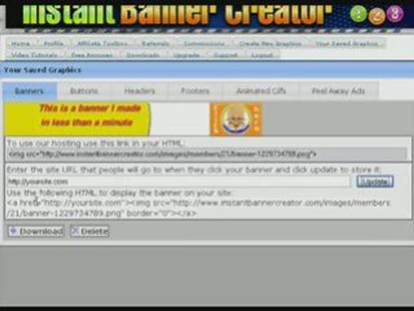 ⁣How to Use a Free Banner Creator