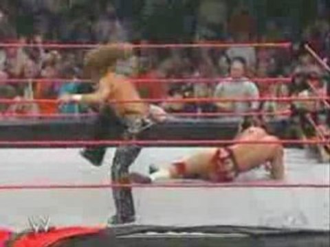 John cena & HBK vs carlito & Chris master - Part 1