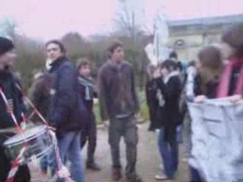 Manifestation contre la Réforme Darcos lycée jean monnet
