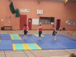 Acrogym,, Clémence,, Florine &²Justine