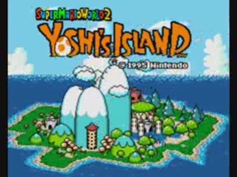 Vidéo test super mario world 2 yoshi island