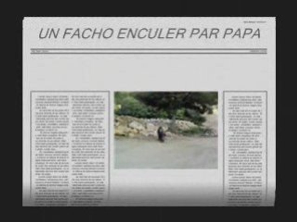 un facho sodomiser par son daron