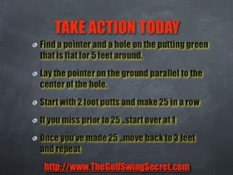Golf Putting Instruction and Golf Putting Tips