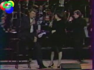johnny hallyday 30.01.1988 piaf pr toujours  (duo m.mathieu)