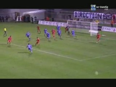 L2 / 2008-09 - Nimes 1-0 Bastia : Le résumé