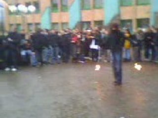 Blocus du Noordover! 18 décembre 2008