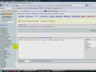 Perdu  mot de passe joomla par joomlavideos.ca
