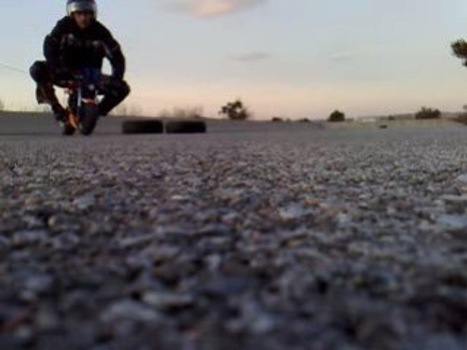 Oups la caméra par terre