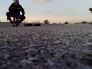 Oups la caméra par terre