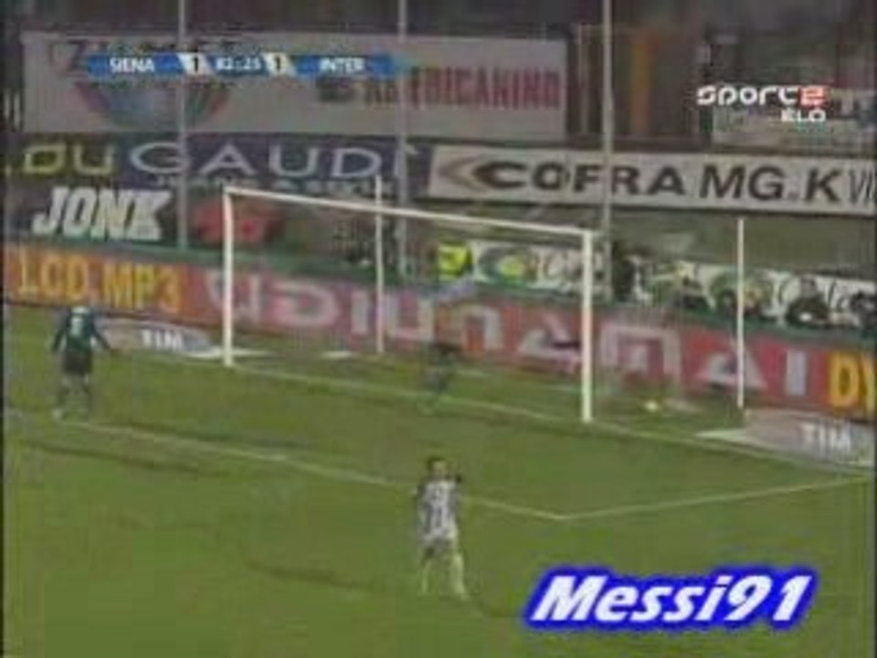 SIENA - INTER MILAN 1-2 RESUME DU MATCH