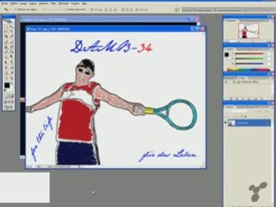 Tutoriel, petit effet brush sympa