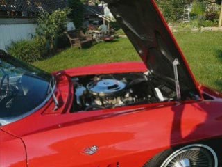 1965 Red Corvette 350Hp 4spd Convertible A/C