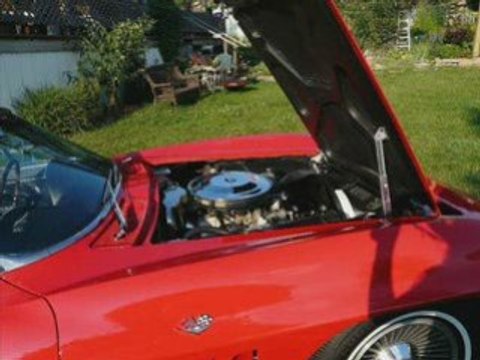 1965 Red Corvette 350Hp 4spd Convertible A/C