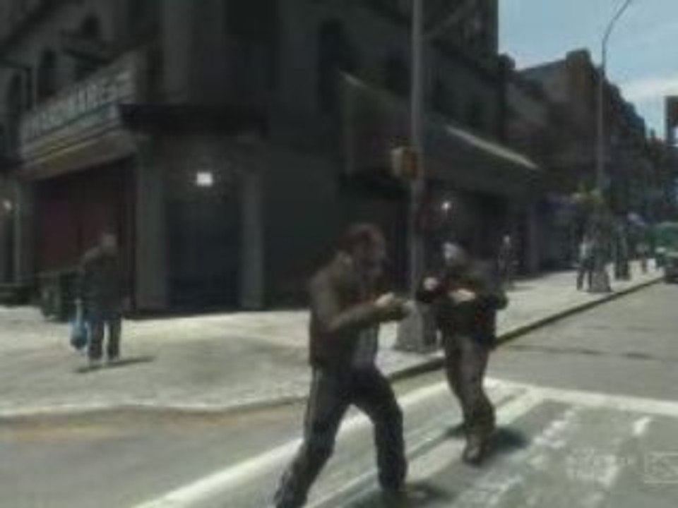 GTA IV Niko vs Pieton