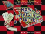Plumbers and plumbing services in Pasadena