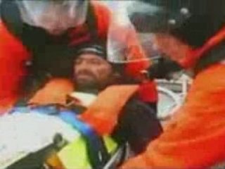 Vendée globe: le sauvetage de Yann Eliès