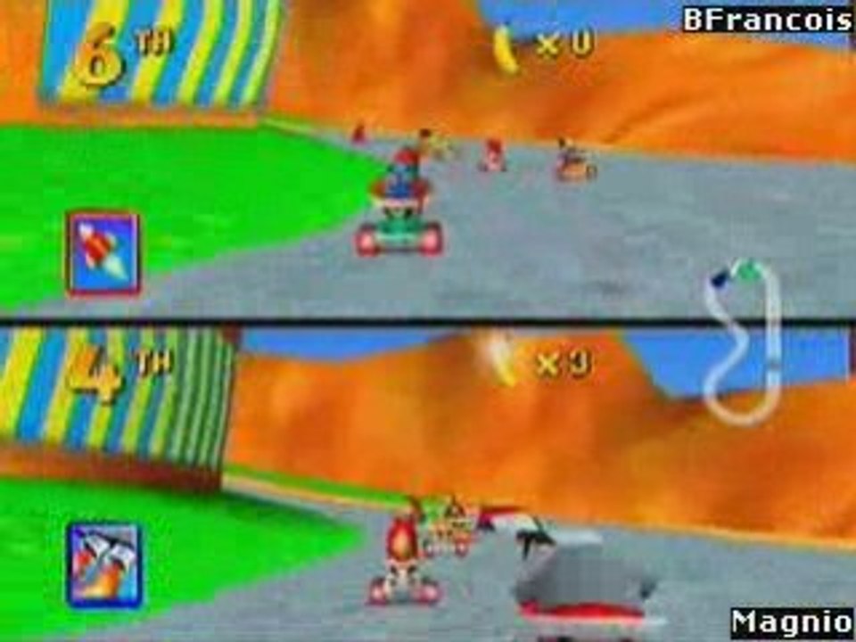 Jeu en Réseau : Diddy Kong Racing (N64)