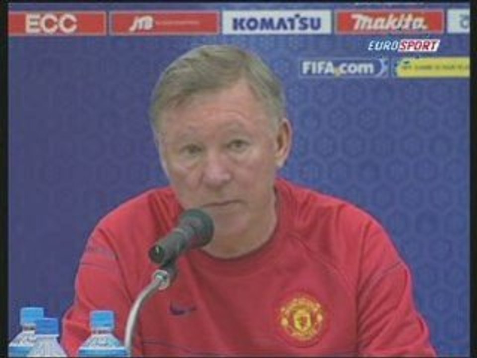 Manchester preparation de la finale coupe du monde des club