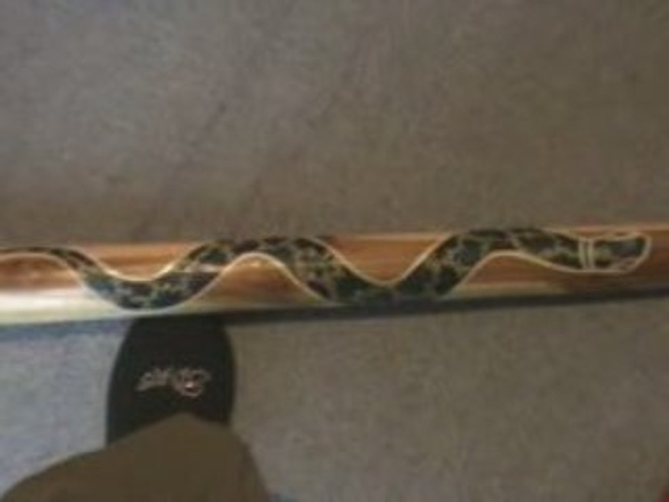 Présentation du didgeridoo de Anaelle