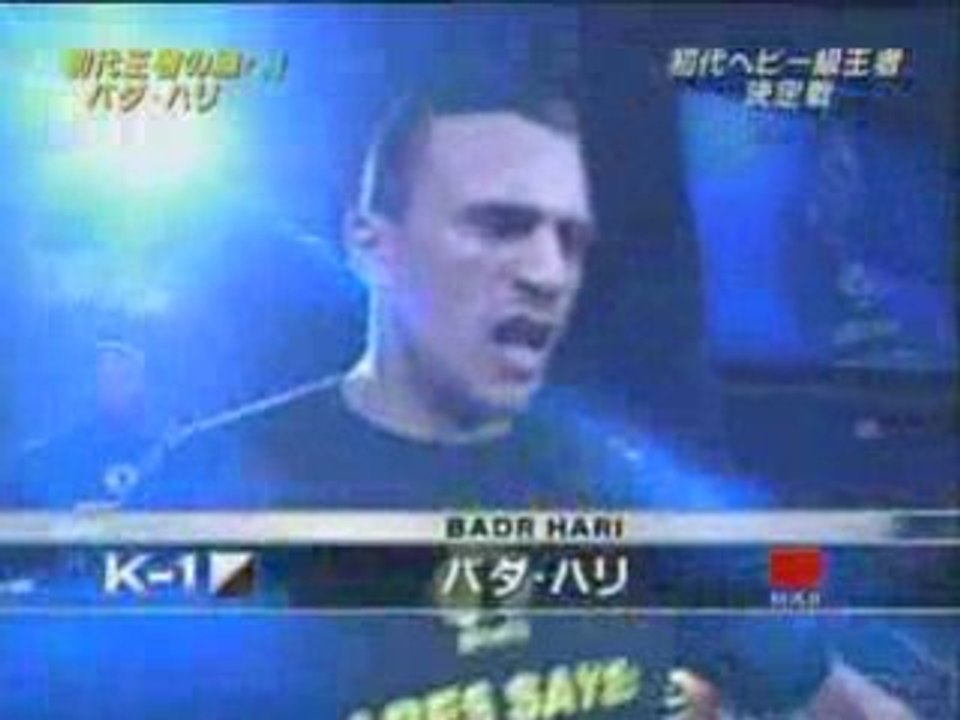 badr Hari golden boy (Morocco) vs Fujimoto JAPAN final