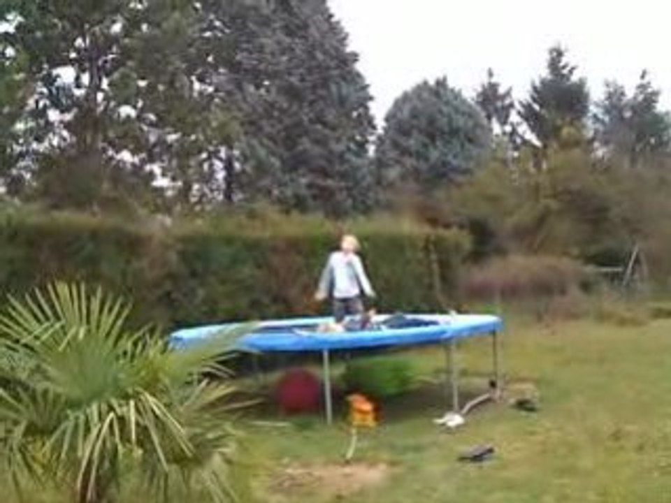 TWA (trampoline wrestling action) catch