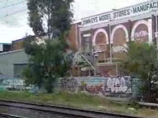 graffiti Carnegie-richmond - Australie banlieue melbourne