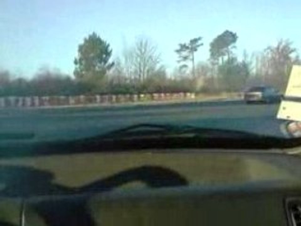 106 xsi BMW drift merignac 21/12/08 brad chris