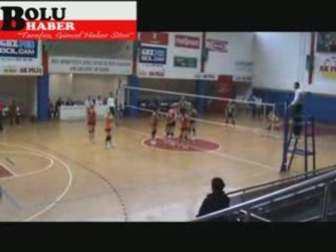 Bolu Belediye Spor Tarımspor voleybol müsabakası