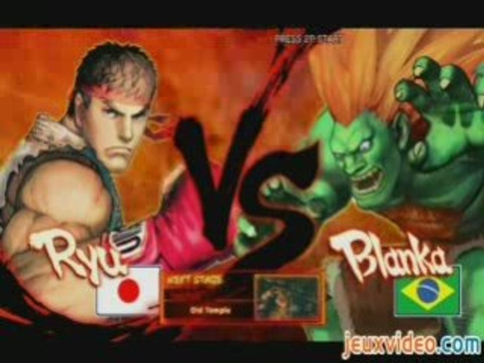 Video Test Street Fighter IV (2/3)