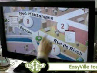 EasyVille.fr sur écran tactile