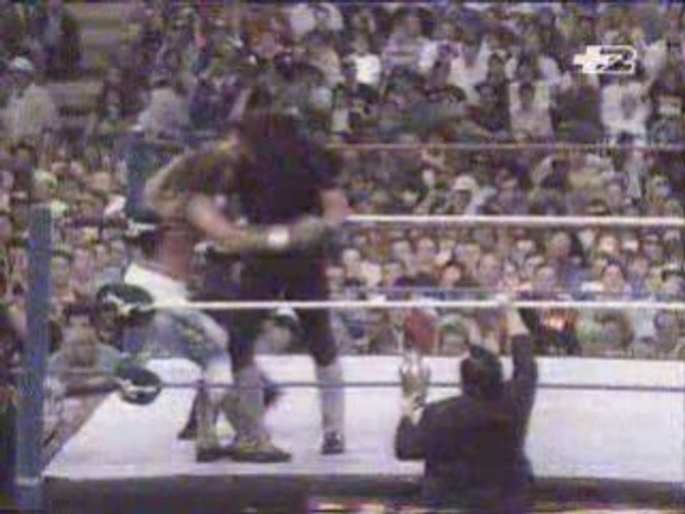 WWE - WrestleMania VIII - Undertaker vs Jake the Snake