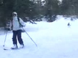 Descente piste noire LuL
