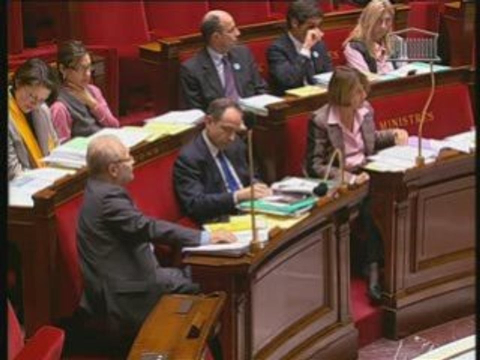 Intervention : Projet de loi sur l'audiovisuel 04/12/08 (1)