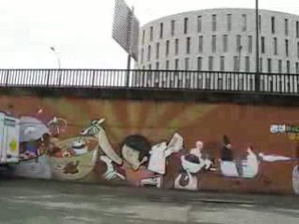 Nantes : graffiti