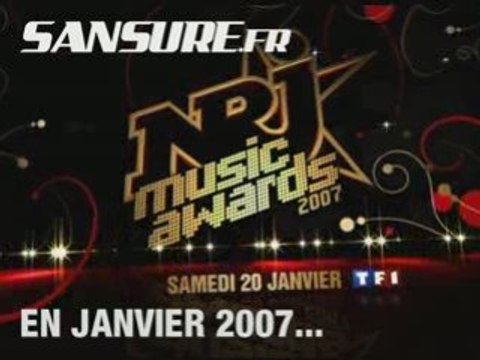 TF1 a recyclé l’habillage des NRJ Music Awards 2007 !
