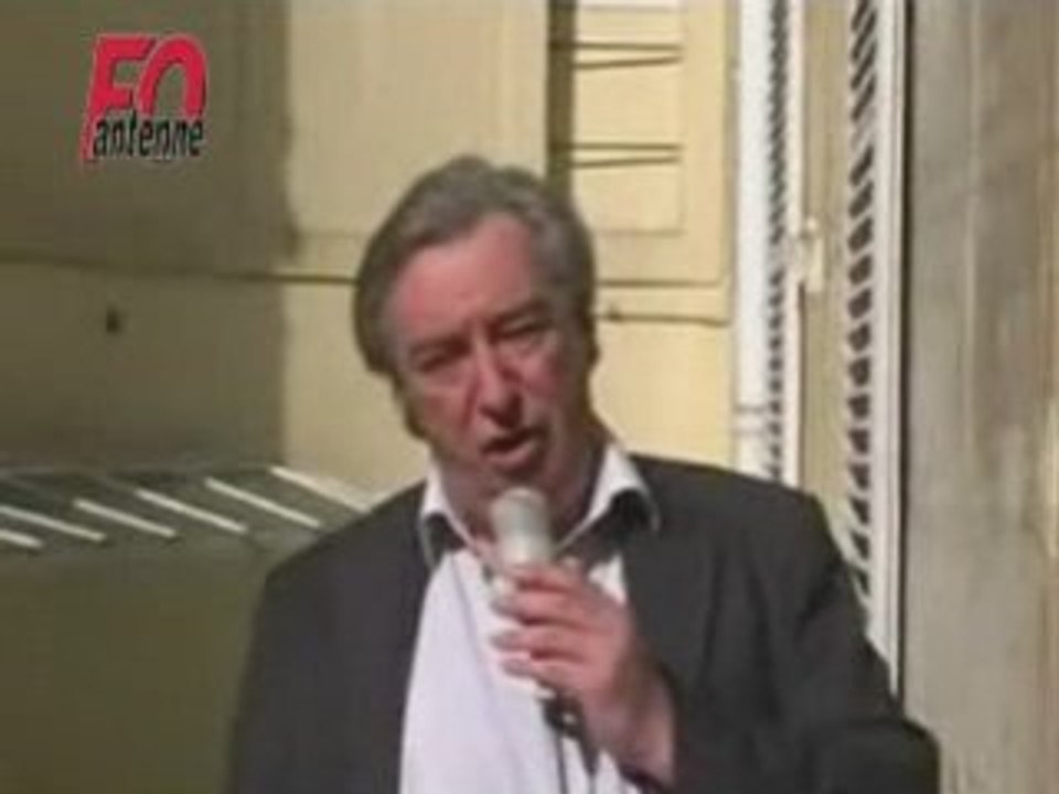 Décès de Gérard Noguès FGF FO