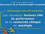 Colloque Sanofi-aventis - Recherche clinique - Introduction
