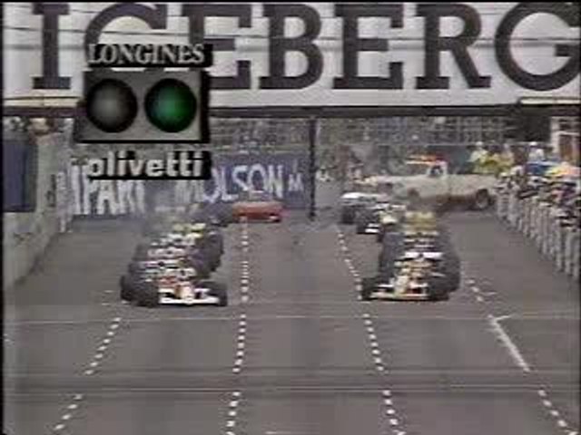 Senna vs Alesi