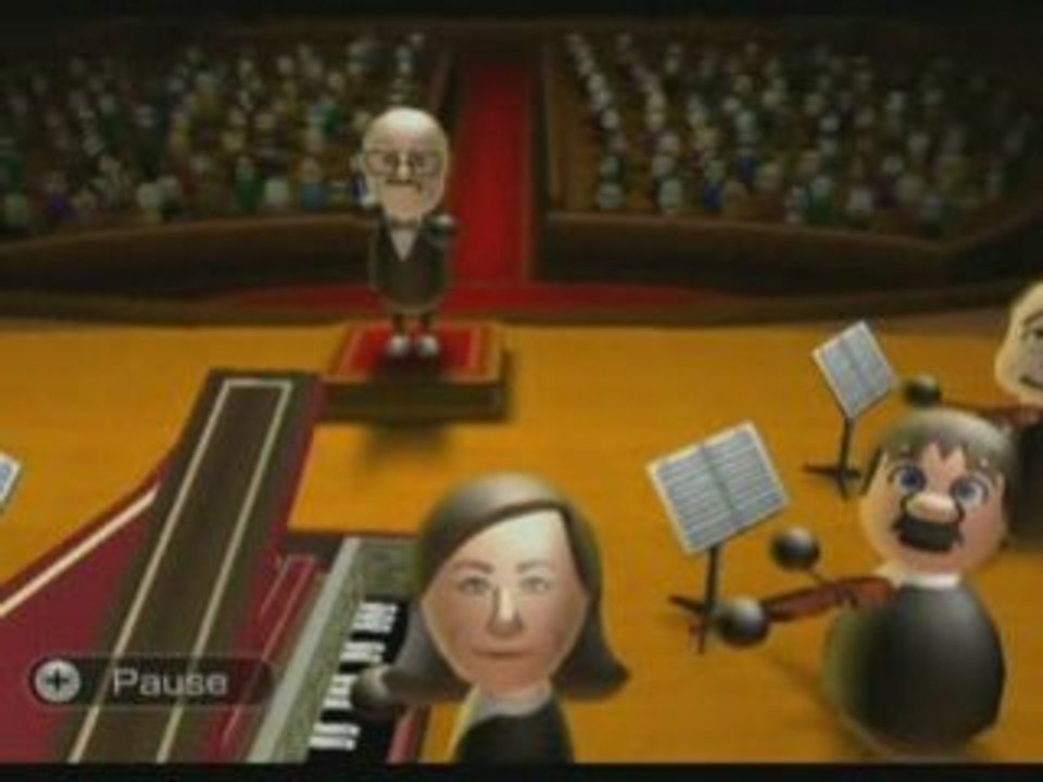 Jean-Marie Le Pen chef d'orchestre (Wii Music)