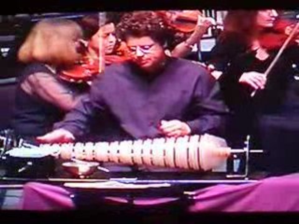 Glassharmonica & orchestra / Thomas Bloch plays "Adagio"