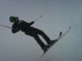 Saut à ski , 180   Cri   Chute  :)