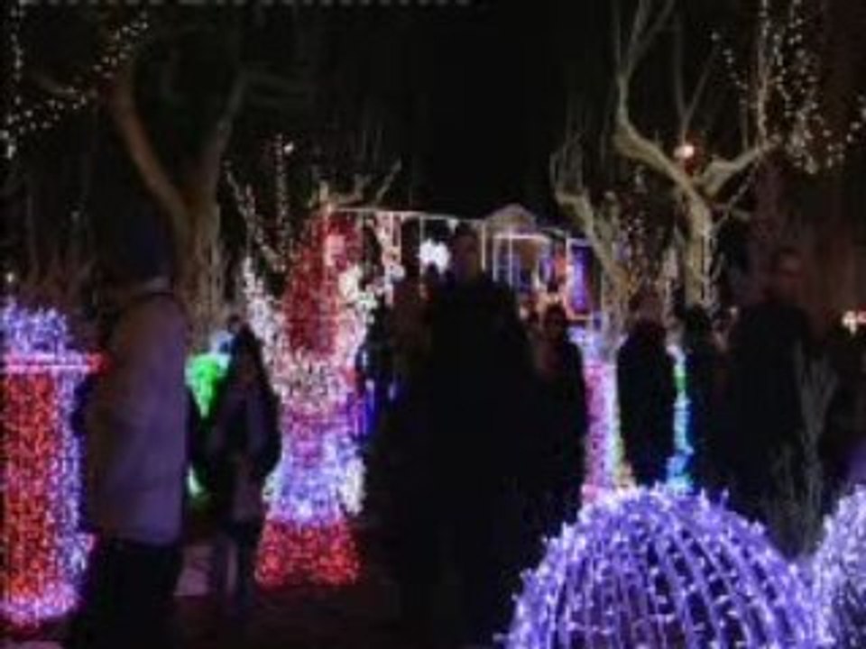 19 décembre 2008 : illuminations à Montélimar.