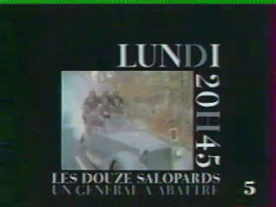 Bande-annonce Les douze salopards (La Cinq 1991)