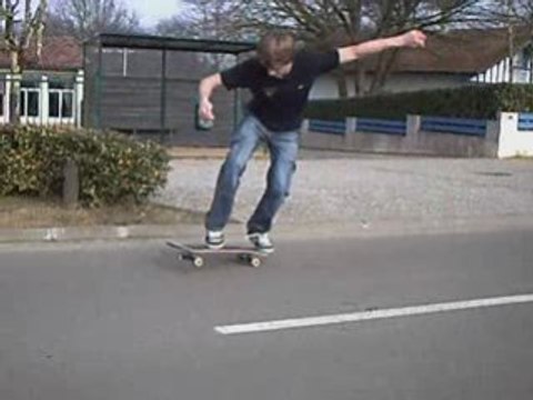 double kickflip + 3-6 flip