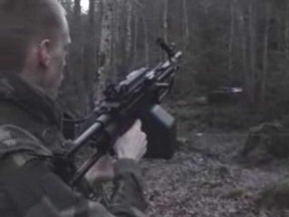 Tir M249 de David