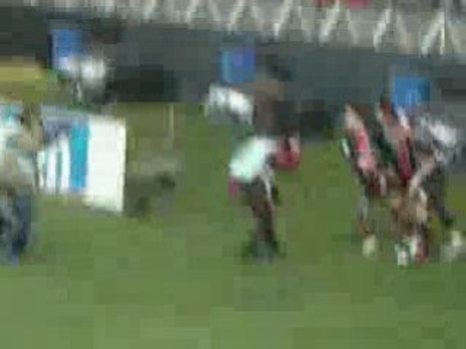 PSG - Valenciennes : Joie apres le but de Rothen