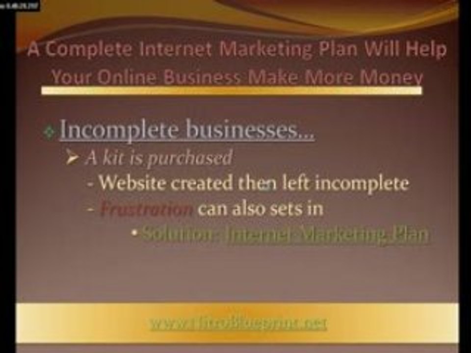 A Complete Internet Business Plan