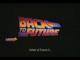 Trailer "Volver al Futuro II"